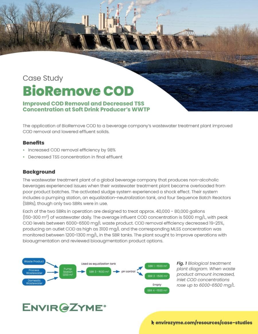 BioRemove COD Case Study - Food & Beverage