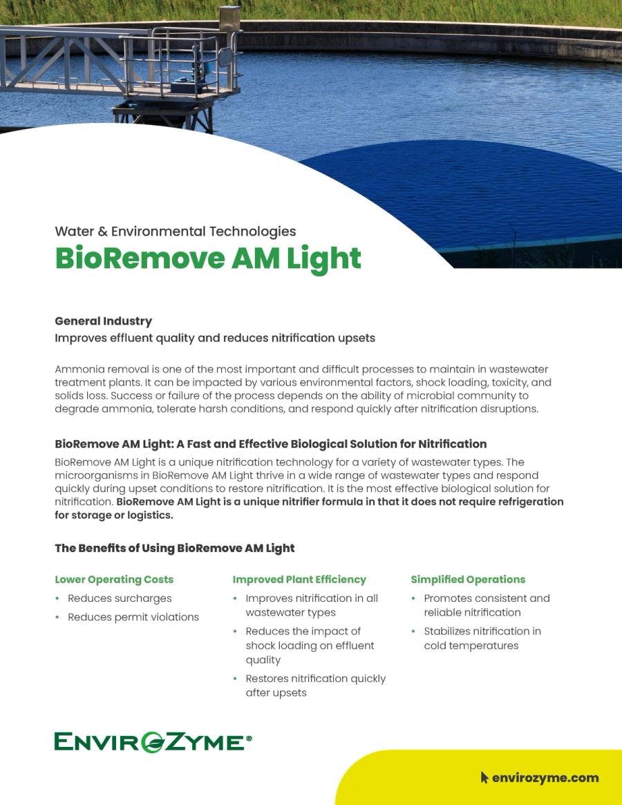 BioRemove AM Light Benefit Sheet