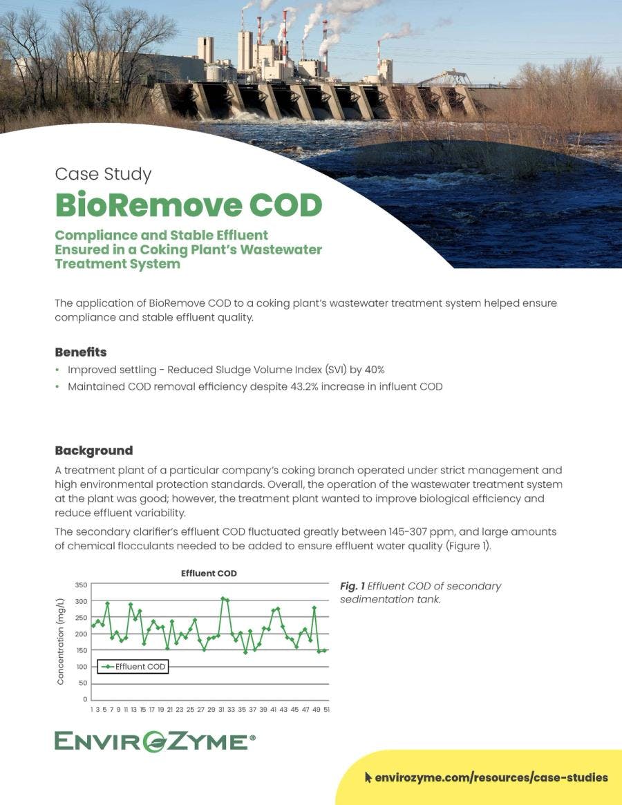 BioRemove COD Case Study - Refineries & Petrochemical