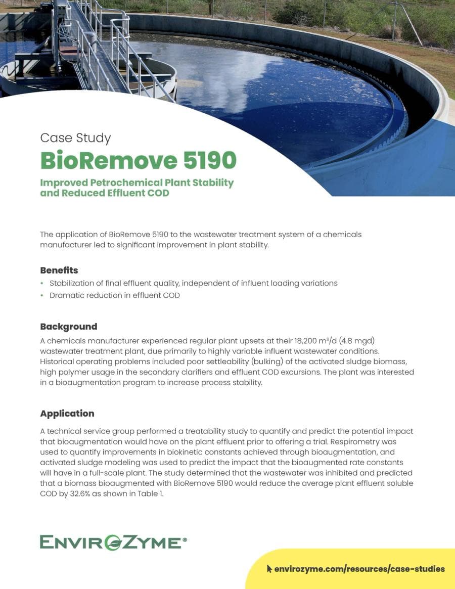 BioRemove 5190 Case Study