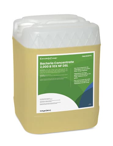 Bacteria Concentrate 2,000 B 10X NF DSL